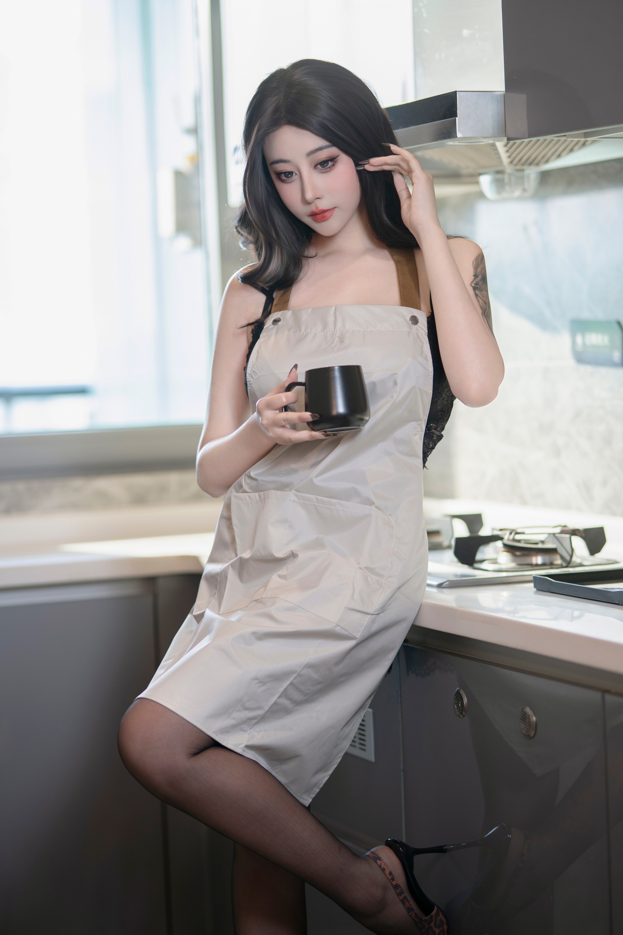 奈汐酱nice - NO.113 豹纹主妇[80P]-XikXak